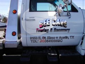 Bee Cave Semi Work Truck Wrap