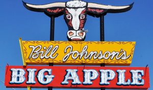 Bill Johnson's Big Apple Traditional Neon Sign